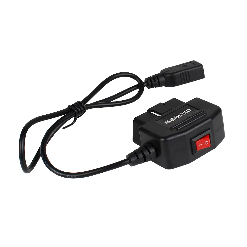 24-часово наблюдение на паркинга, 5V 3A USB-кабел за зареждане на автомобила, комплект OBD Hardwire с ключ, 0,5-метров проводник за видеорегистратора, DVR камера