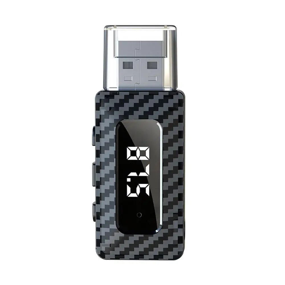 Автомобилен Bluetooth предавател, приемник хендсфри комплект за кола хранене Mini USB, кола стерео Безжичен аудиоадаптер за автомобил, fm радио
