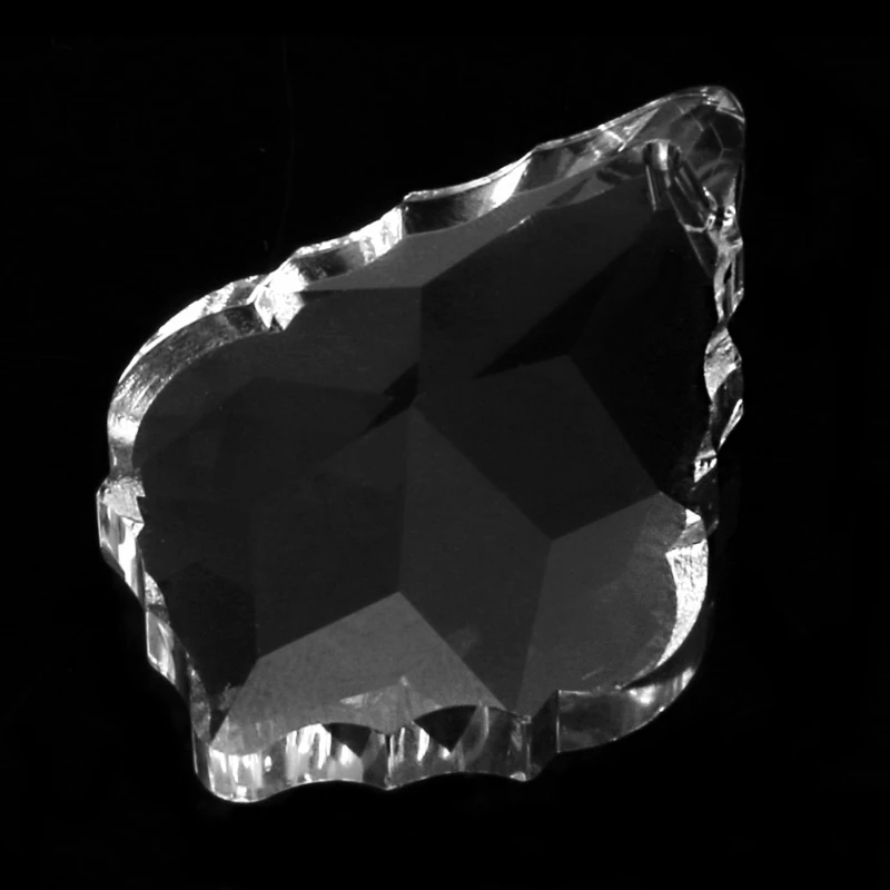 Бистра Полилей със Стъклени кристали Призми за лампи и Детайли Висящи суспензии 38 мм Челночный кораб