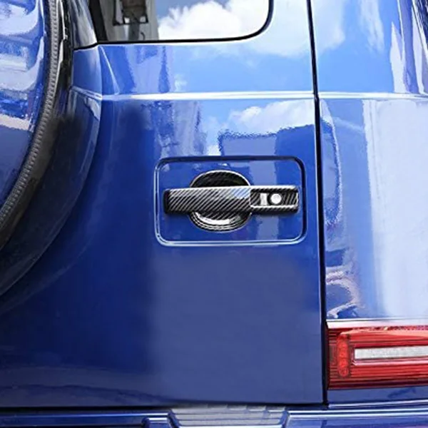 Тампон Външна Дръжката на Вратата на Колата е от Въглеродни Влакна за Mercedes Benz G Class W463 W464 G65 G55 G63 G500 G550 2019-2020